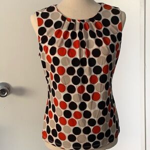 Calvin Klein Circle Print Blouse